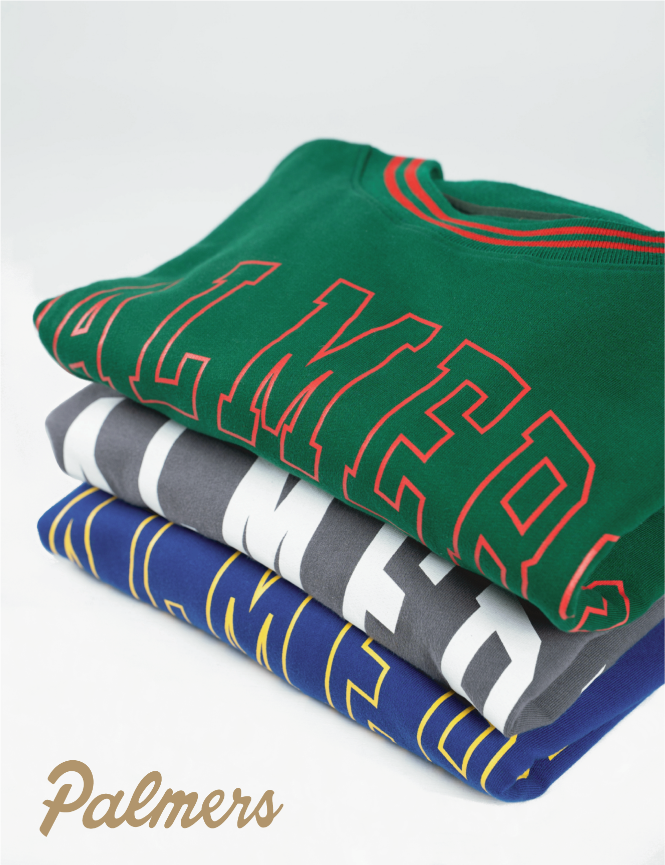 Palmers Paradise Ribbed Crewneck- Black